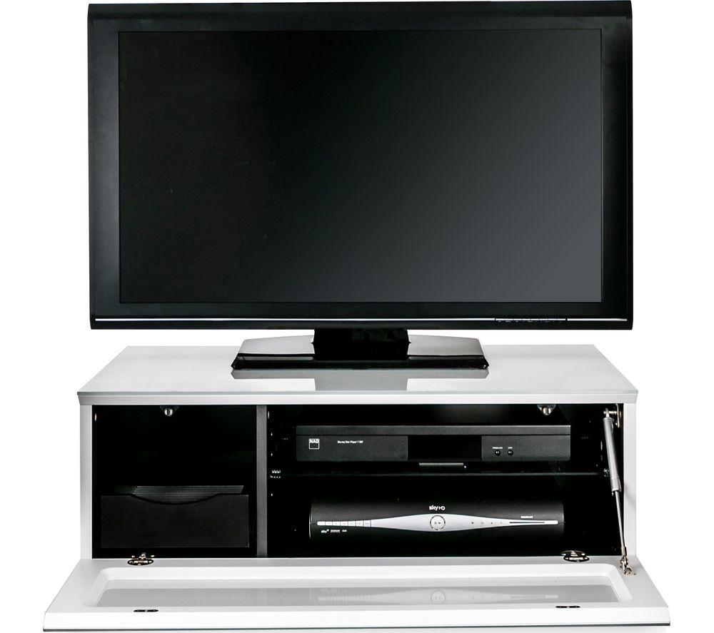 ALPHASON Element Modular 850 mm TV Stand for up to 39" TVs - White image number 4 of 5