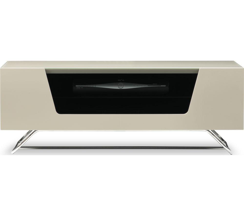 ALPHASON Chromium 2 1000 mm TV Stand for up to 50" TVs - Ivory image number 3 of 6