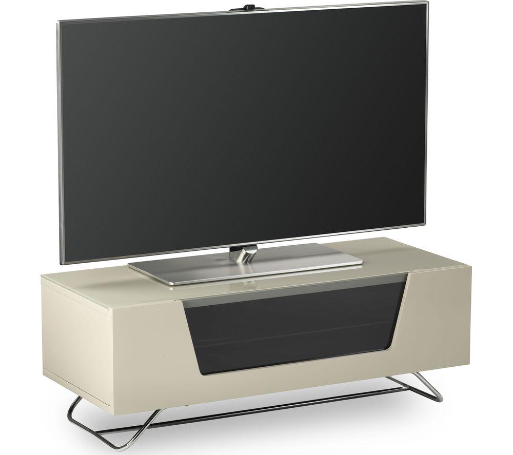 ALPHASON Chromium 2 1000 mm TV Stand for up to 50" TVs - Ivory image number 4 of 6