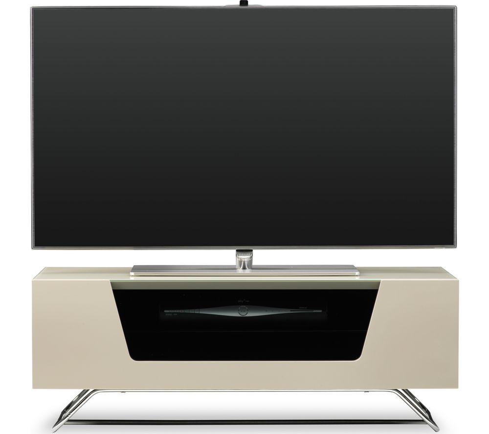 ALPHASON Chromium 2 1000 mm TV Stand for up to 50" TVs - Ivory image number 5 of 6