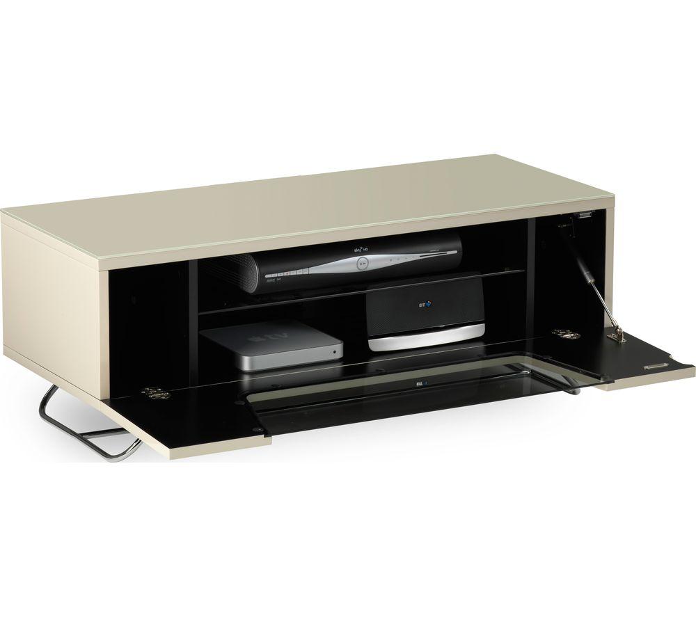 ALPHASON Chromium 2 1000 mm TV Stand for up to 50" TVs - Ivory image number 6 of 6