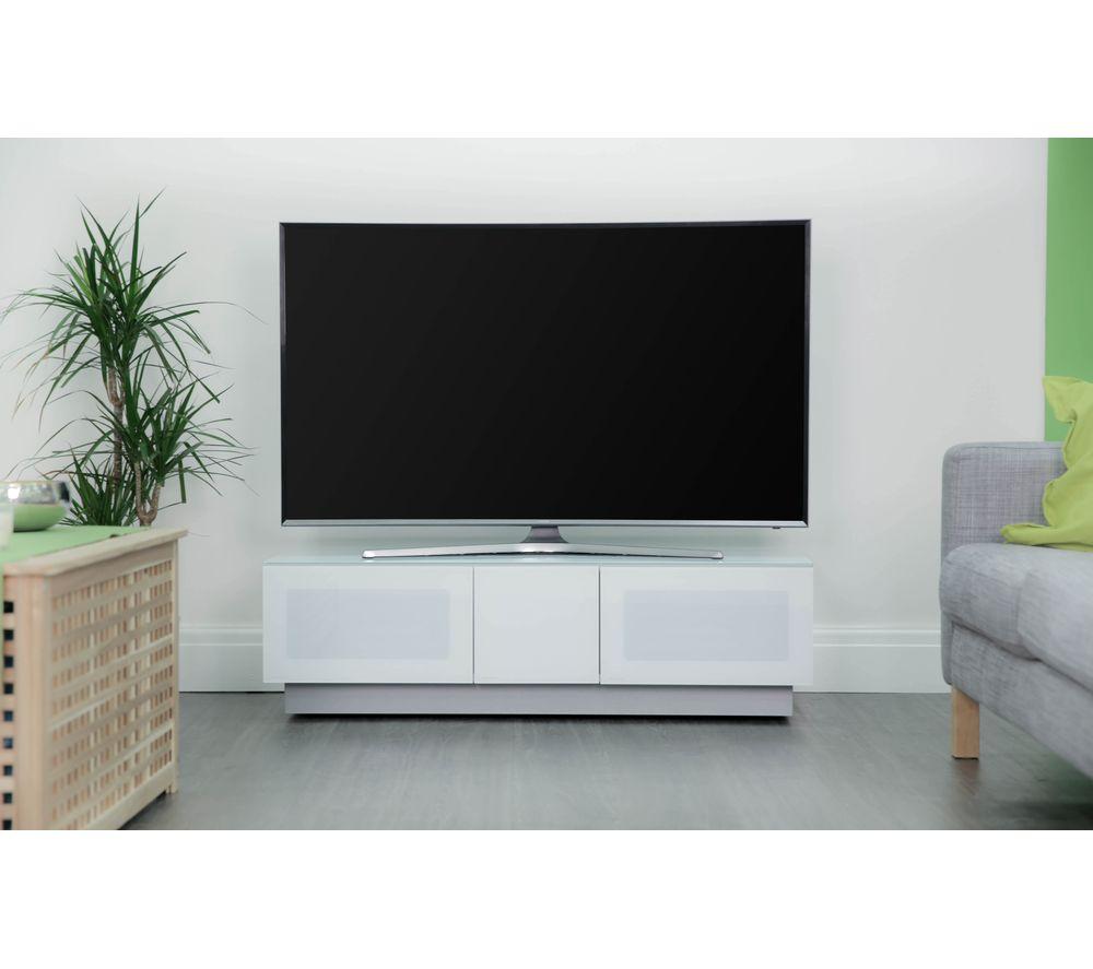 ALPHASON Element Modular 1250 mm TV Stand for up to 60" TVs - White image number 3 of 6