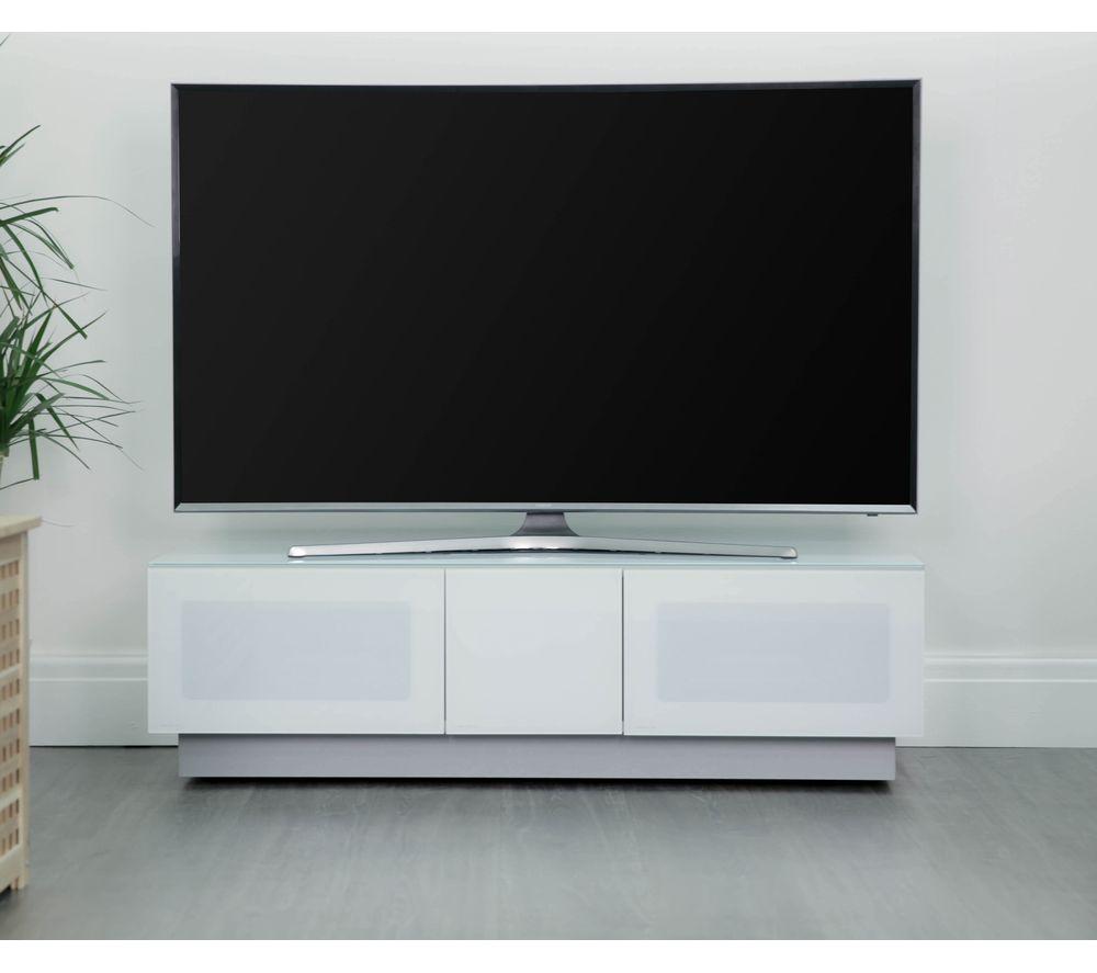 ALPHASON Element Modular 1250 mm TV Stand for up to 60" TVs - White image number 4 of 6