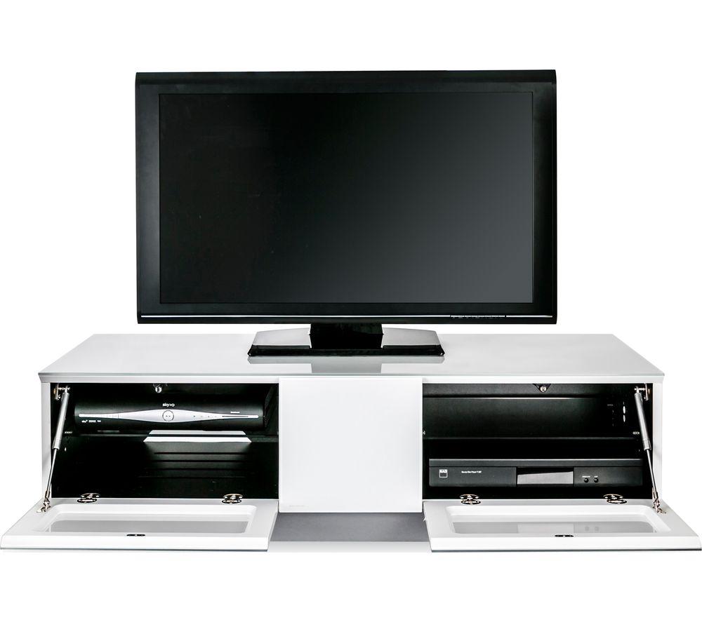 ALPHASON Element Modular 1250 mm TV Stand for up to 60" TVs - White image number 6 of 6