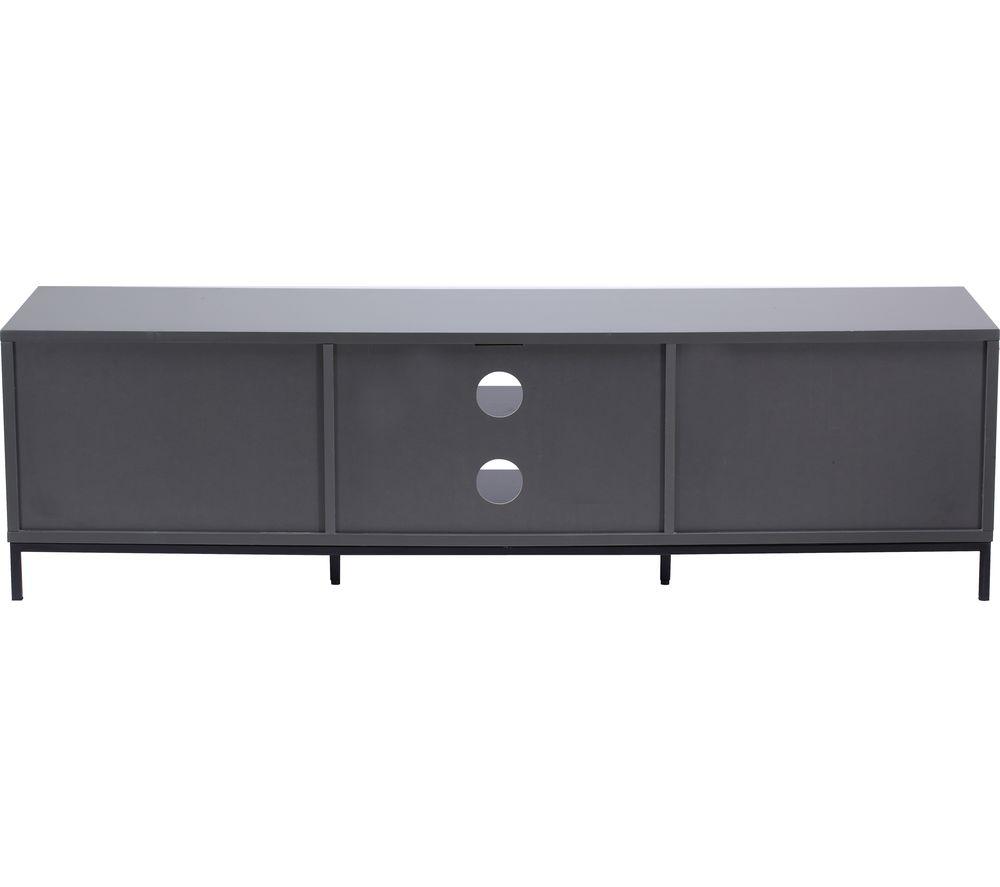 Image of Alphason ADCH1600 TV Stand - Charcoal, Black