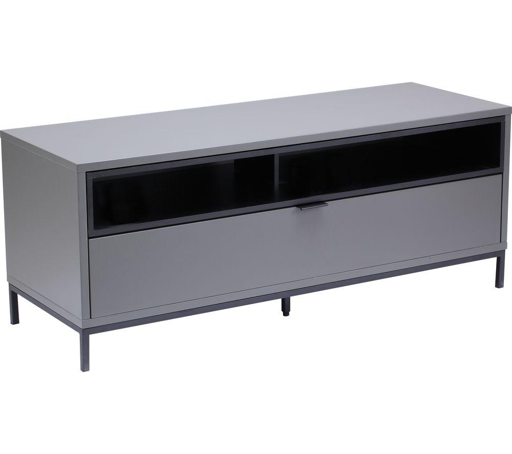 ALPHASON Chaplin 1135 mm TV Stand for up to 60" TVs - Charcoal image number 3 of 3
