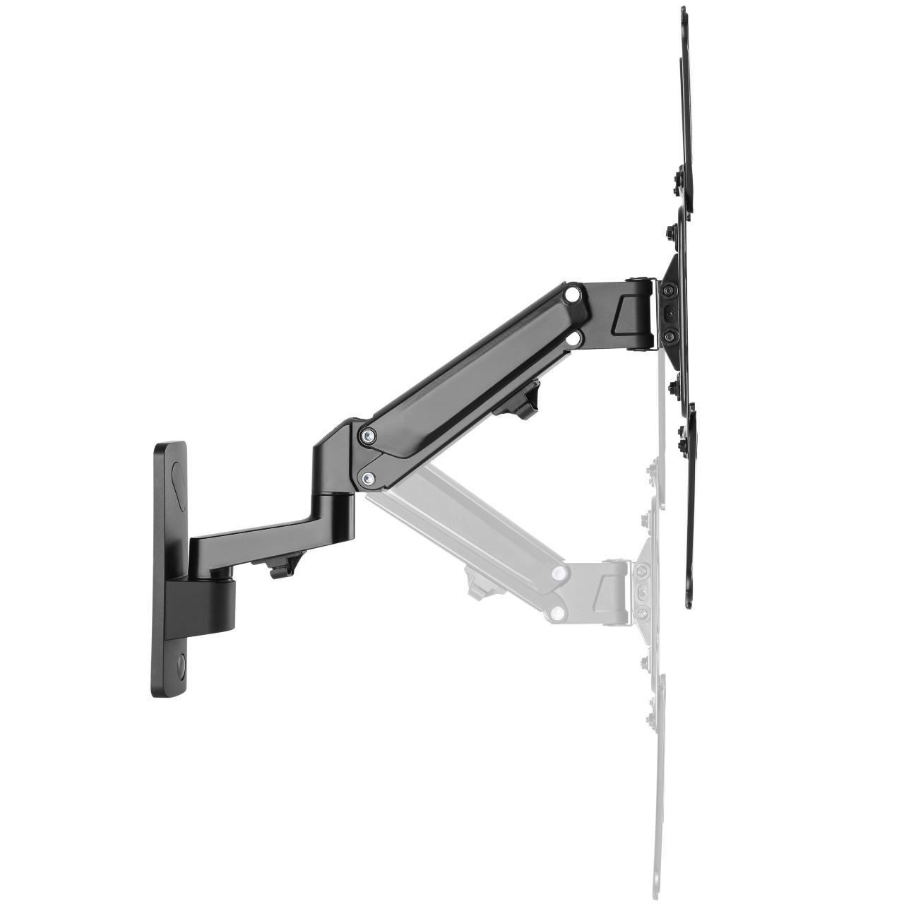 PROPERAV Hydraulic Swing Arm Full Motion TV Bracket for up to 49" TVs image number 8 of 9