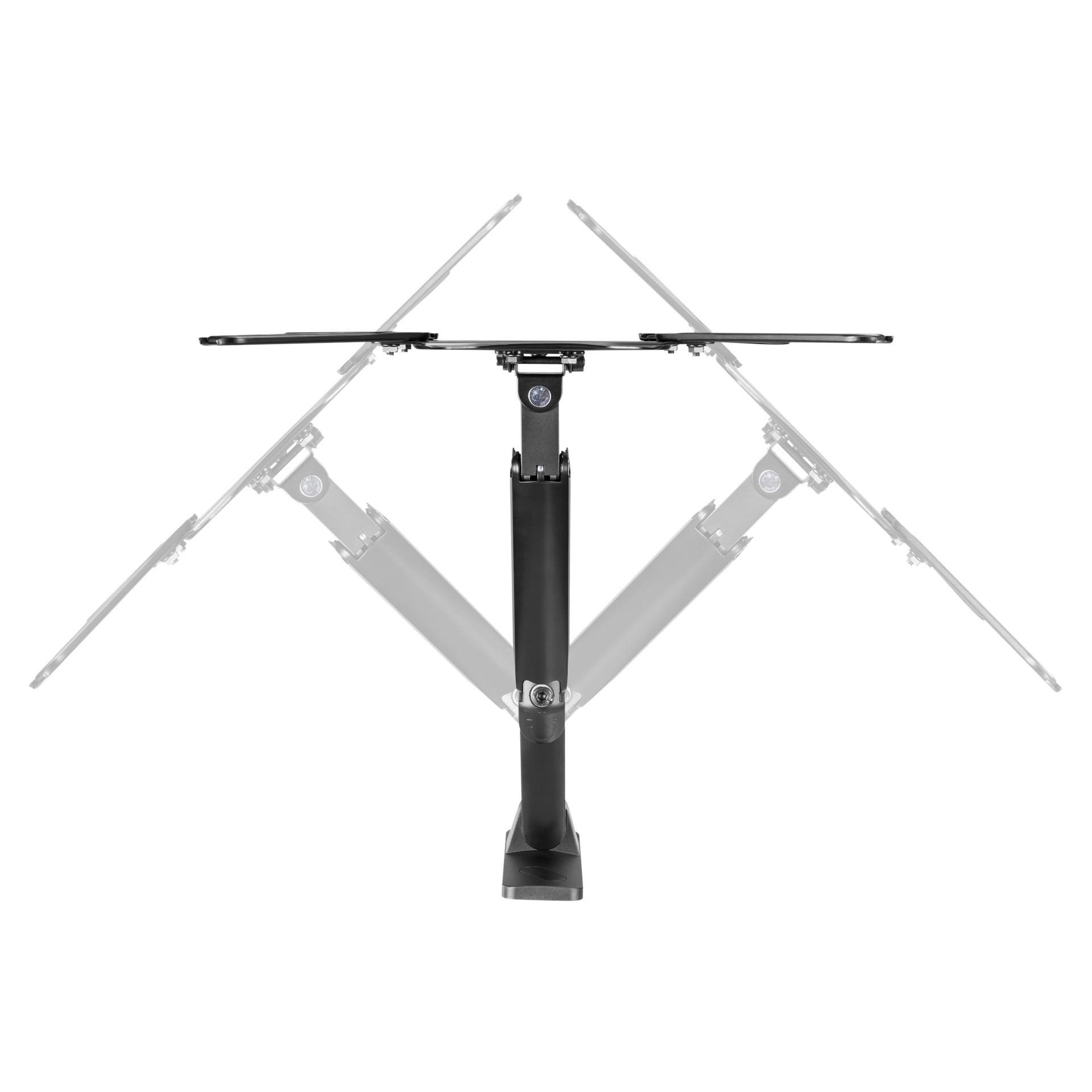 PROPERAV Hydraulic Swing Arm Full Motion TV Bracket for up to 49" TVs image number 9 of 9