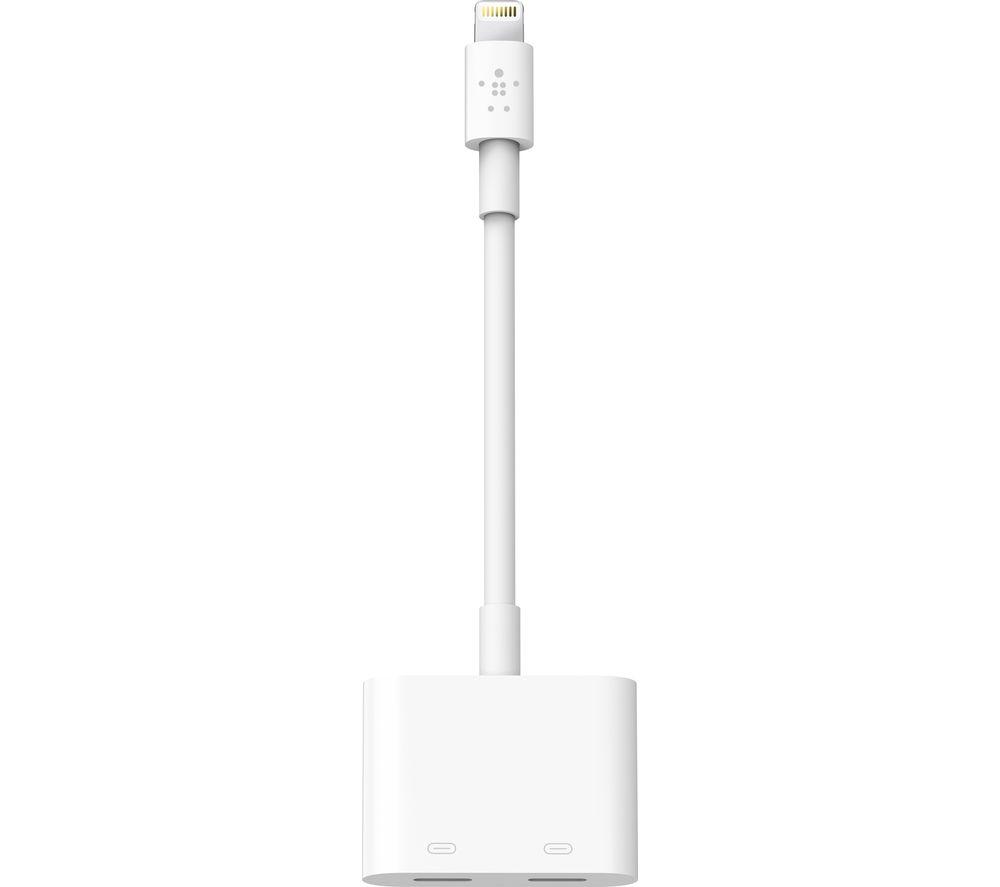 Buy BELKIN Lightning Audio & Charge RockStar Adapter | Currys