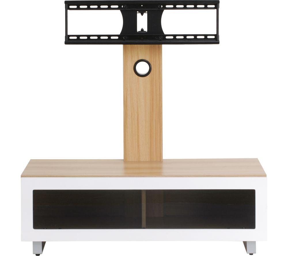 TTAP TVS1002 1050 mm TV Stand with Bracket for up to 70" TVs - Light Oak image number 7 of 8