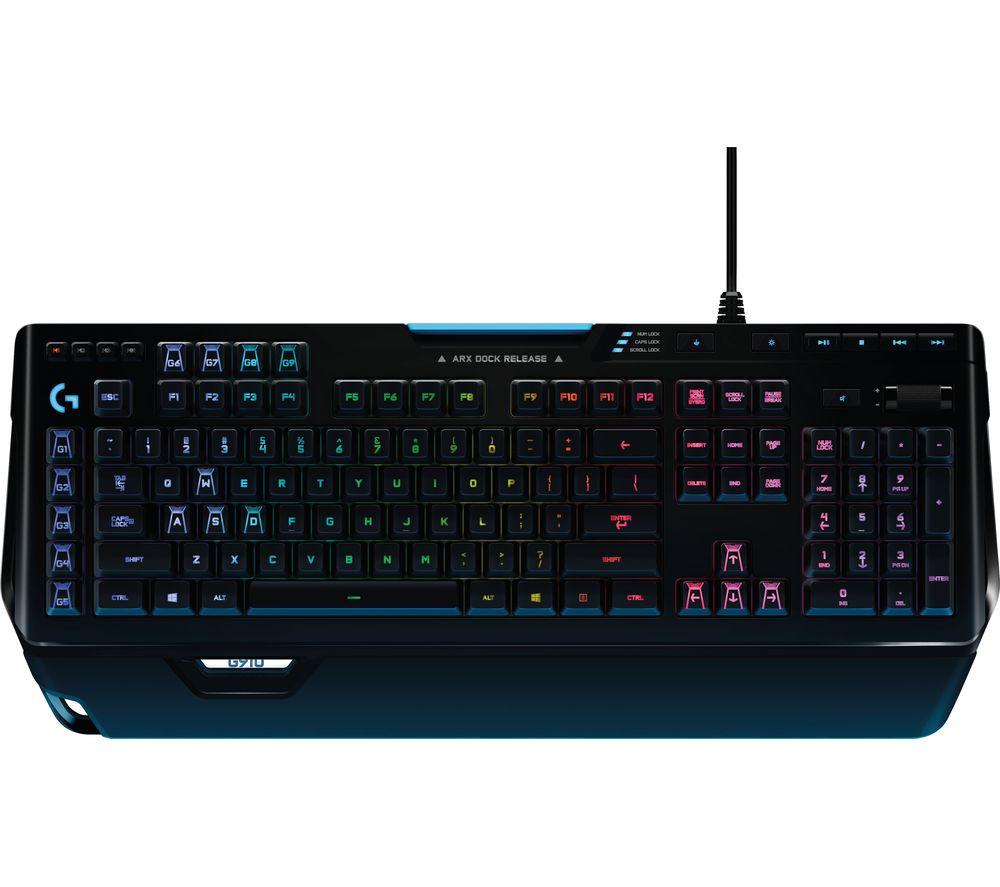 Image of LOGITECH G910 Orion Spectrum RGB Mechanical Gaming Keyboard