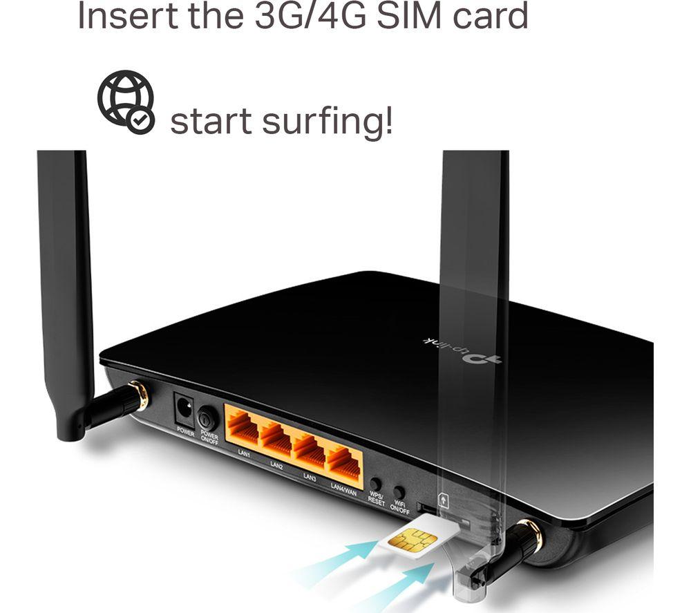Buy TP-LINK Archer MR200 WiFi 4G Router - AC 750, Dual-band | Currys