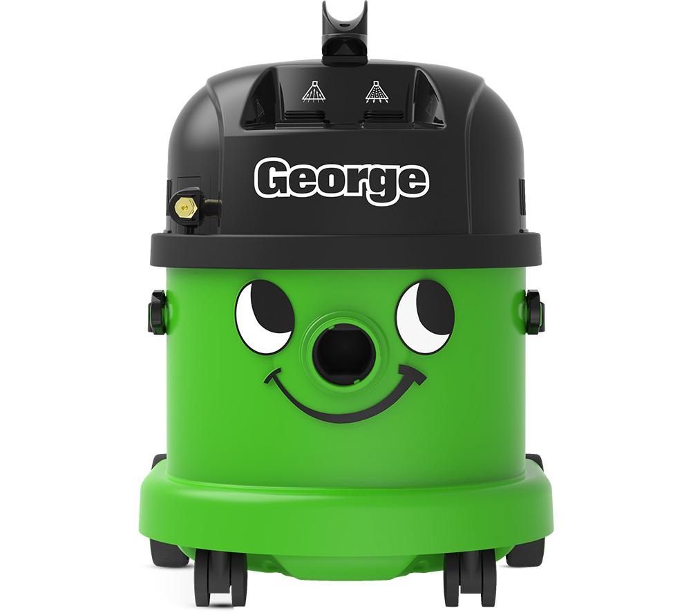 NUMATIC George GVE370 3-in-1 Cylinder Wet & Dry Vacuum Cleaner - Green & Black image number 2 of 10