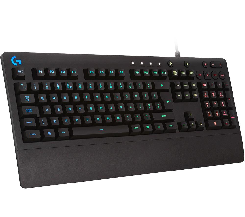 LOGITECH G213 Prodigy Gaming Keyboard, Black
