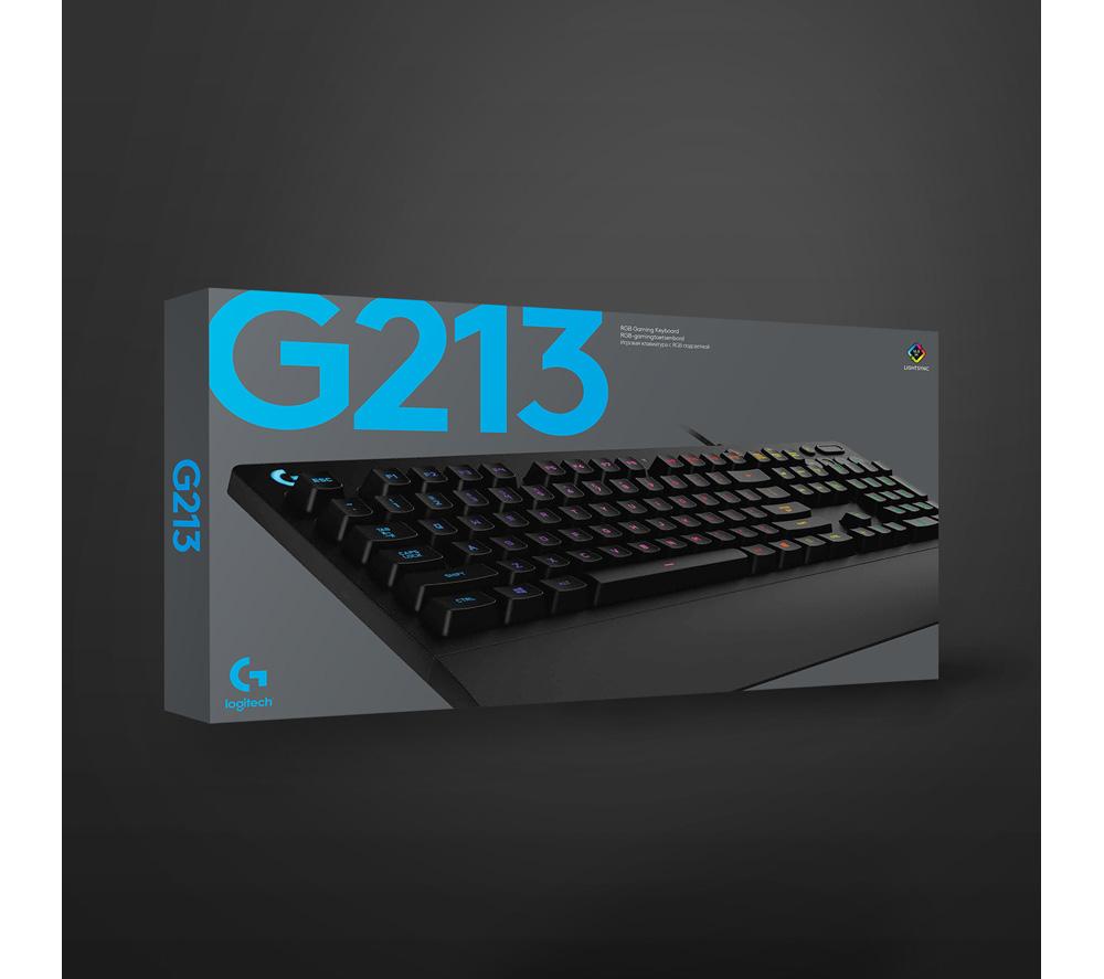 LOGITECH G213 Prodigy Gaming Keyboard - N/A - CZE-SKY - INTNL