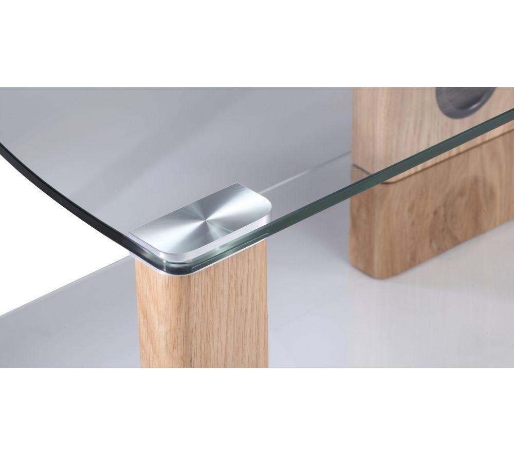 ALPHASON Century 1500 mm TV Stand for up to 60" TVs - Light Oak image number 2 of 2