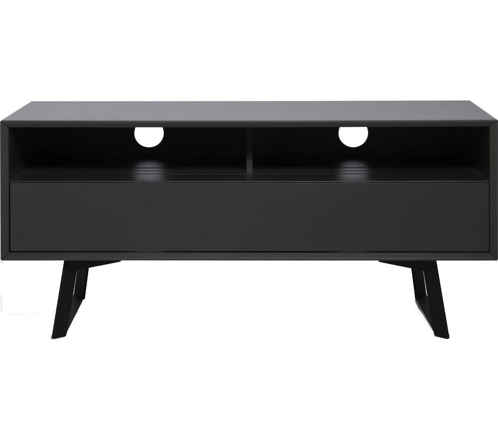Alphason Carbon 1200 Tv Stand - Grey, Silver/Grey