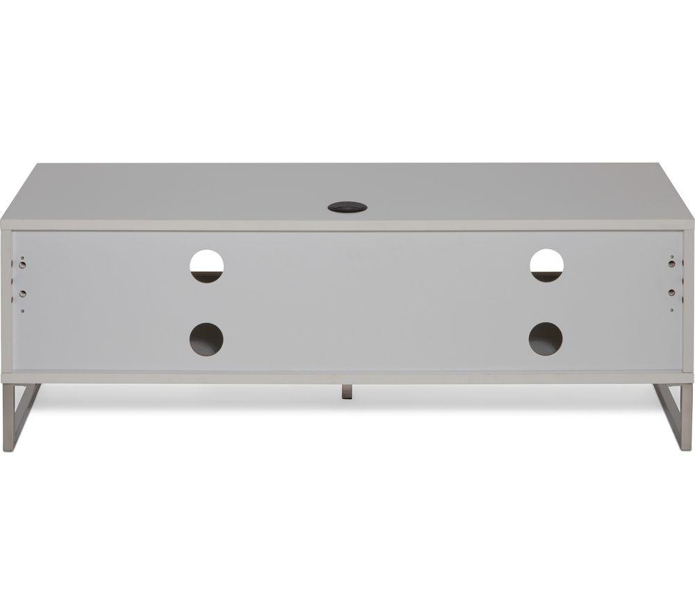 ALPHASON Helium 1200 mm TV Stand for up to 50" TVs - White image number 3 of 5