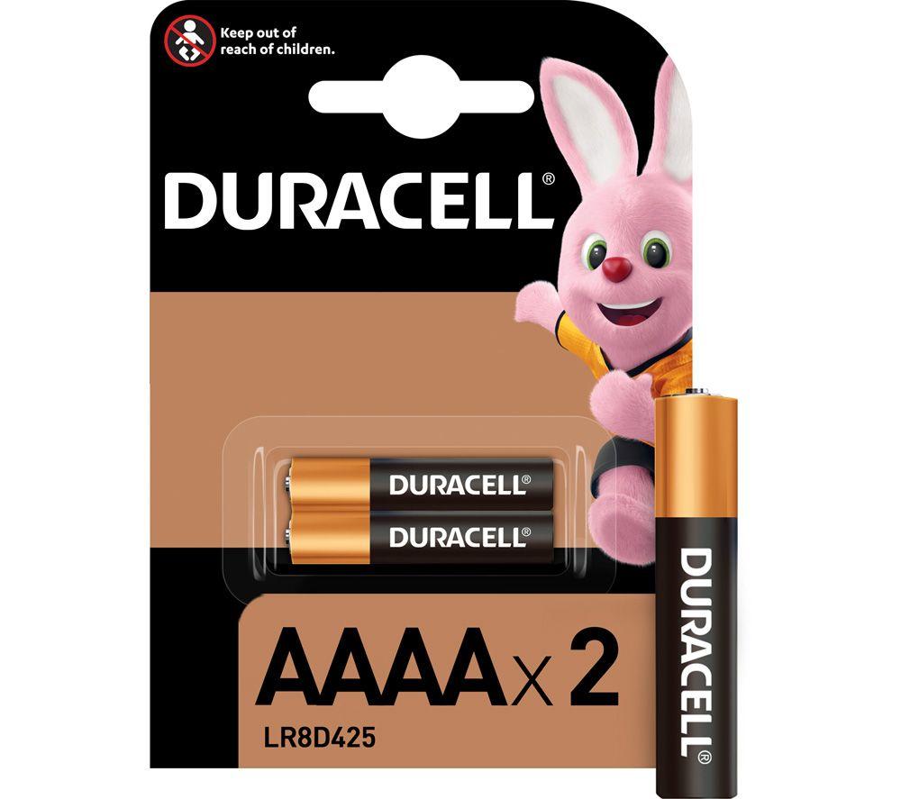 DURACELL Ultra AAAA Batteries - Pack of 2