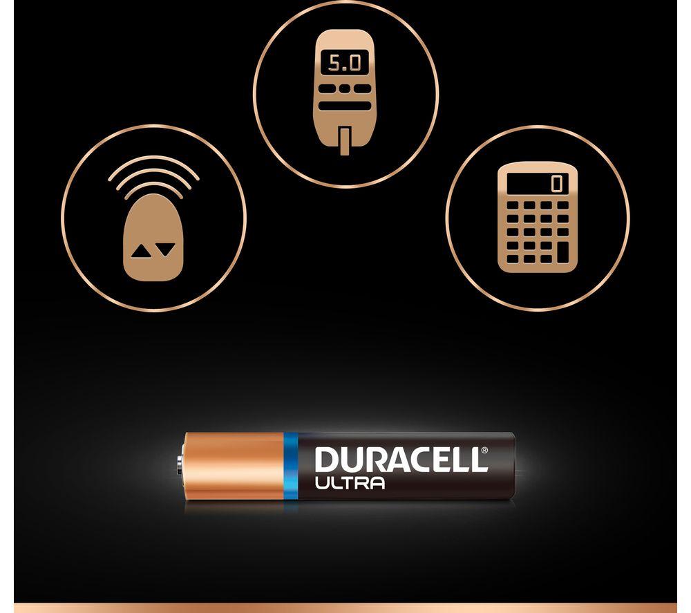 DURACELL Ultra AAAA Batteries - Pack of 2 image number 3 of 8