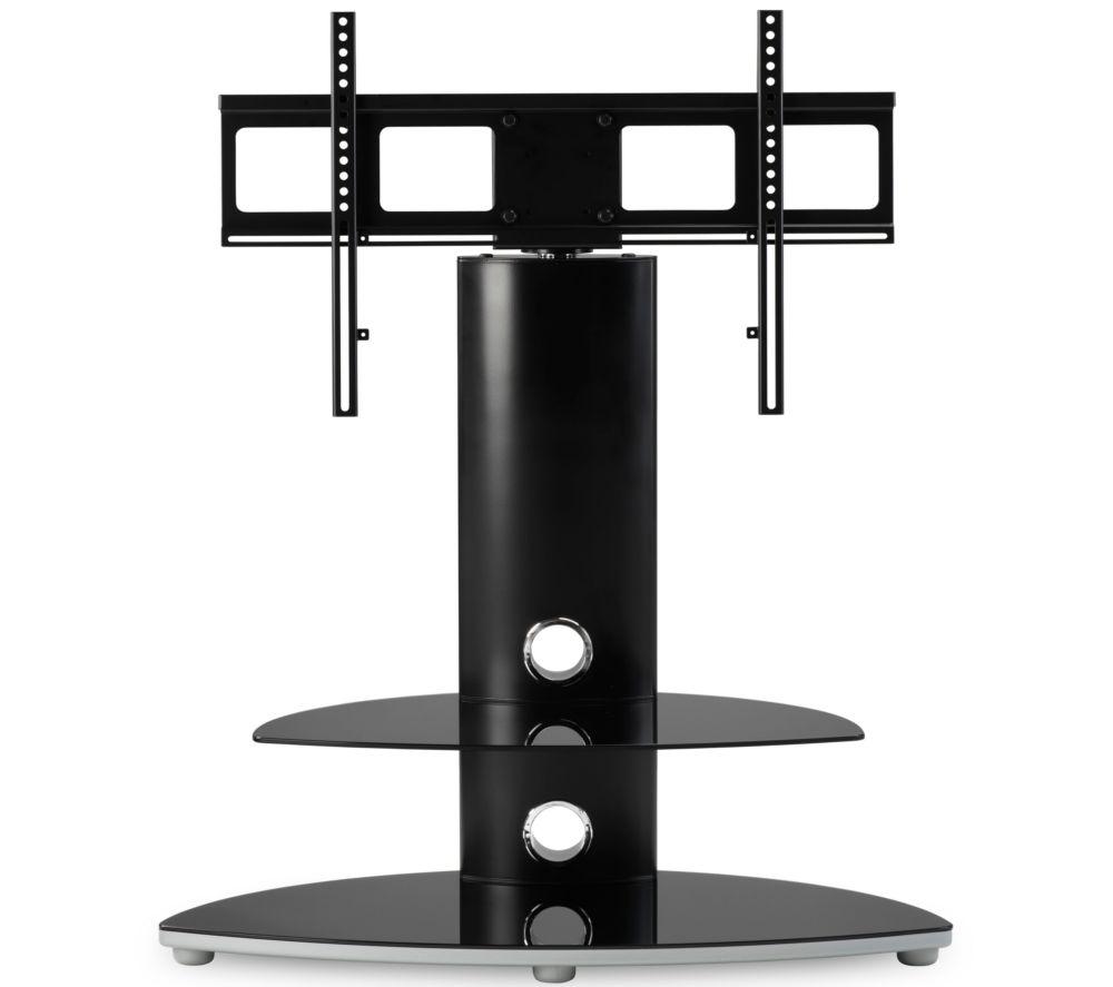 Alphason Osmium 800 mm TV Stand with Bracket for up to 47" TVs - Black, Black