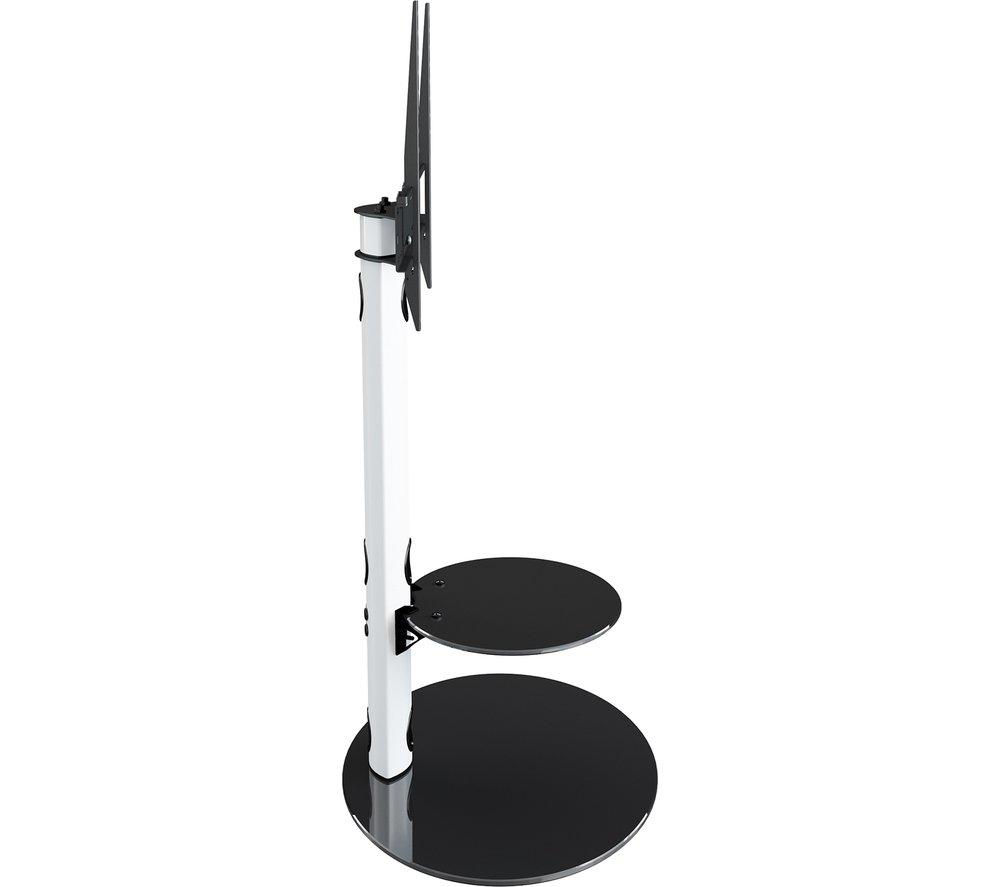 AVF Lugano 800 mm TV Stand with Bracket for up to 65" TVs - White image number 3 of 8