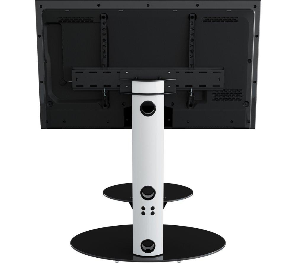 AVF Lugano 800 mm TV Stand with Bracket for up to 65" TVs - White image number 6 of 8