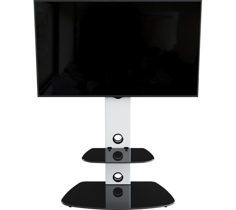 AVF Lucerne 700 mm TV Stand with Bracket for up to 65" TVs - White image number 2 of 4