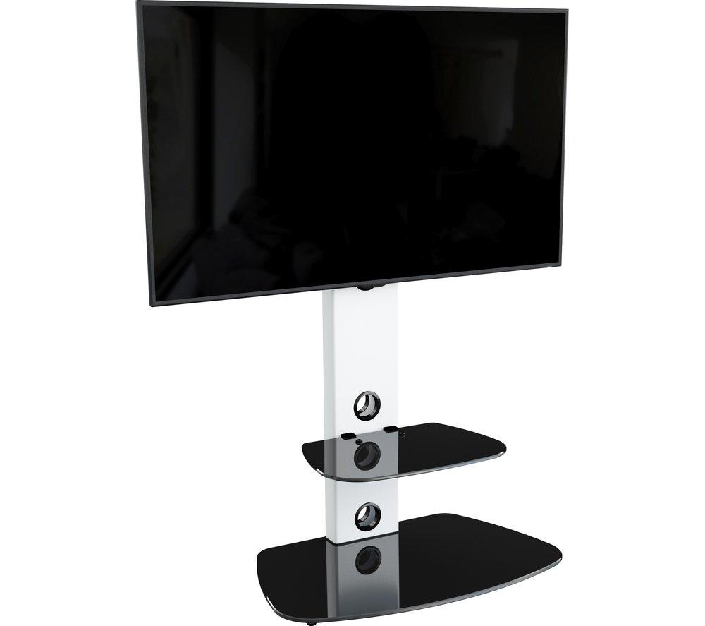 AVF Lucerne 700 mm TV Stand with Bracket for up to 65" TVs - White image number 3 of 4