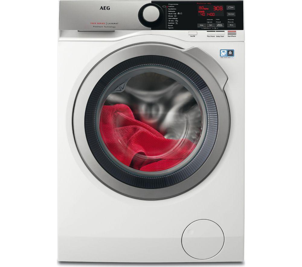 AEG ProSteam L7FEE865R Washing Machine - White
