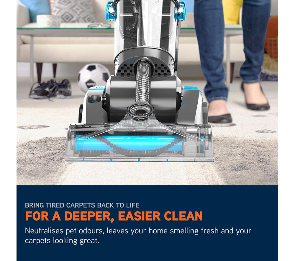 VAX Dual Power Pet Advance ECR2V1P Upright Carpet Cleaner - Grey image number 3 of 14