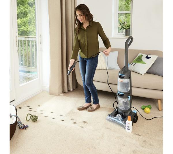 VAX Dual Power Pet Advance ECR2V1P Upright Carpet Cleaner - Grey image number 4