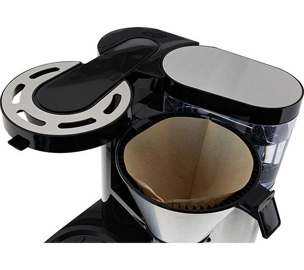 MELITTA AromaElegance Deluxe Filter Coffee Machine - Black & Stainless Steel image number 8