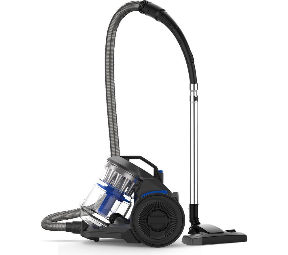 VAX Air Stretch Pet CCQSASV1P1 Bagless Cylinder Vacuum Cleaner - Graphite, Silver/Grey