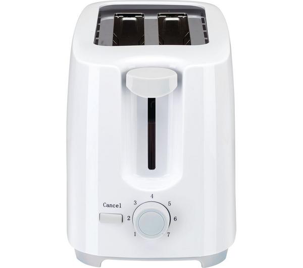 ESSENTIALS C02TW17 2-Slice Toaster - White image number 2