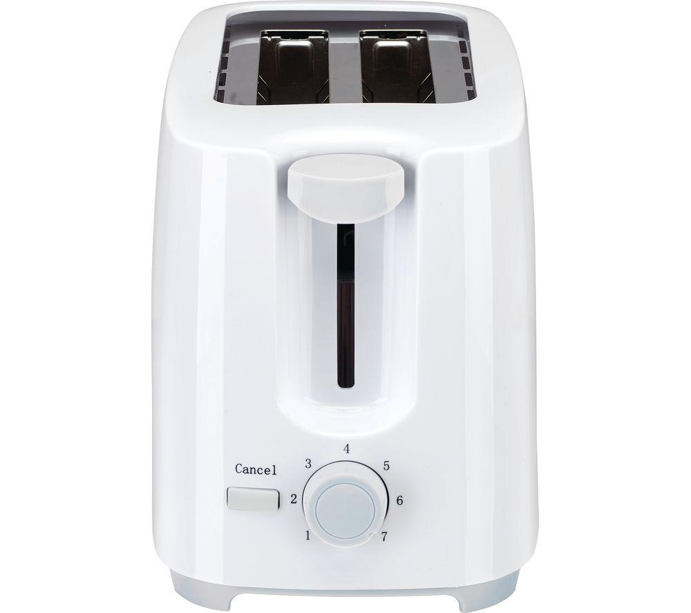 ESSENTIALS C02TW17 2-Slice Toaster - White image number 3 of 10