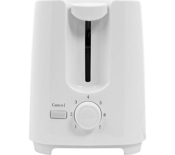 ESSENTIALS C02TW17 2-Slice Toaster - White image number 6