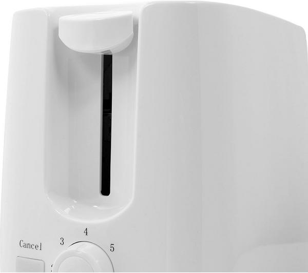 ESSENTIALS C02TW17 2-Slice Toaster - White image number 7