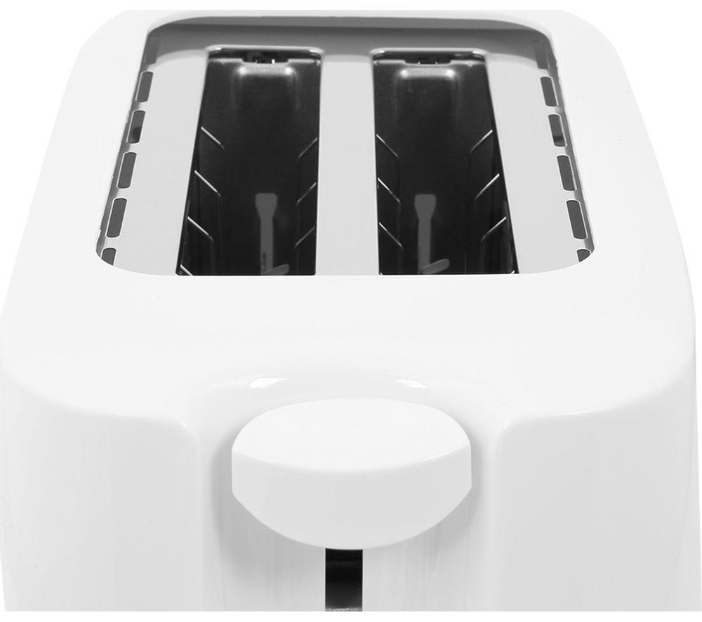 ESSENTIALS C02TW17 2-Slice Toaster - White image number 9 of 10