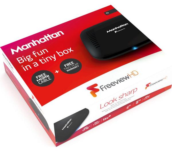 MANHATTAN T1 Freeview HD Set Top Box image number 5
