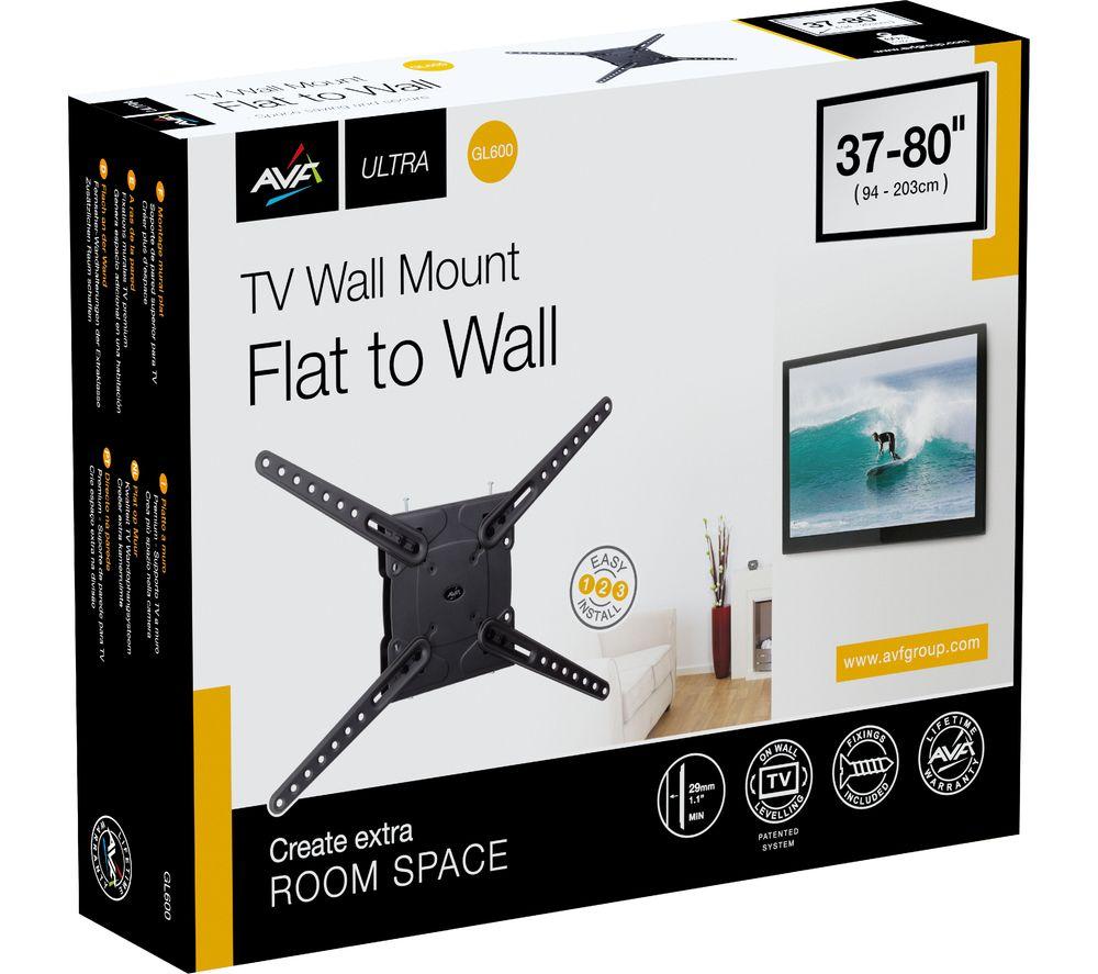 AVF GL600 Fixed 37 - 80&rdquo; TV Bracket image number 5 of 6