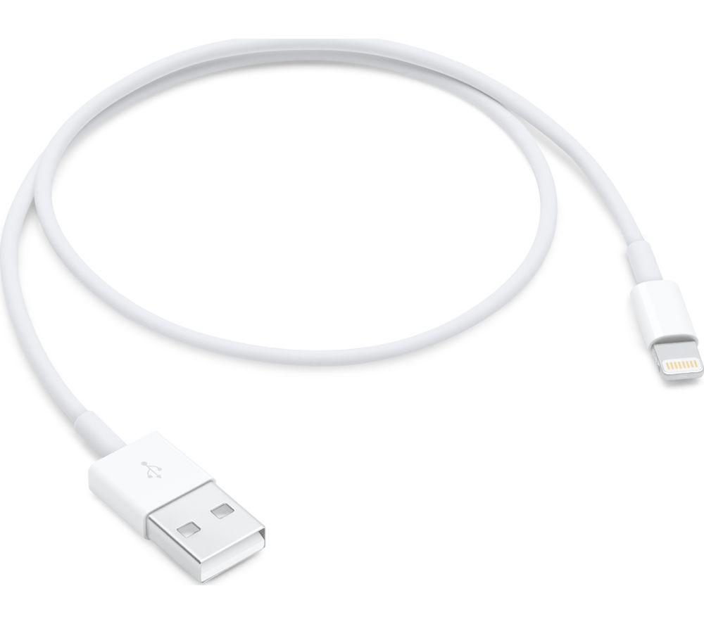 APPLE Lightning to USB cable - 0.5 m, White