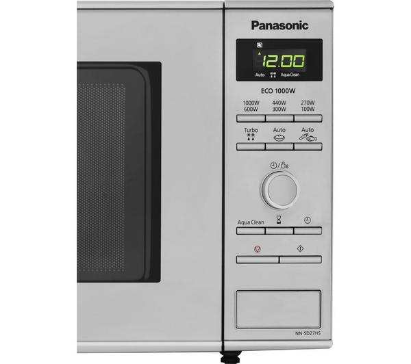 PANASONIC NN-SD27HSBPQ Solo Microwave - Stainless Steel image number 5