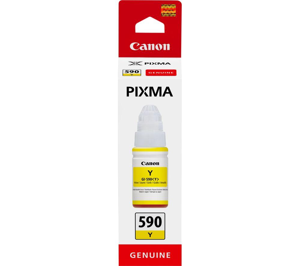 Click to view product details and reviews for Canon Gi 590y Yellow Ink Bottle Yellow.