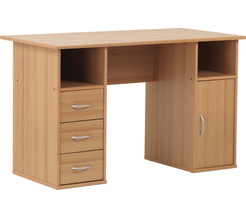 Alphason Maryland Desk - Beech