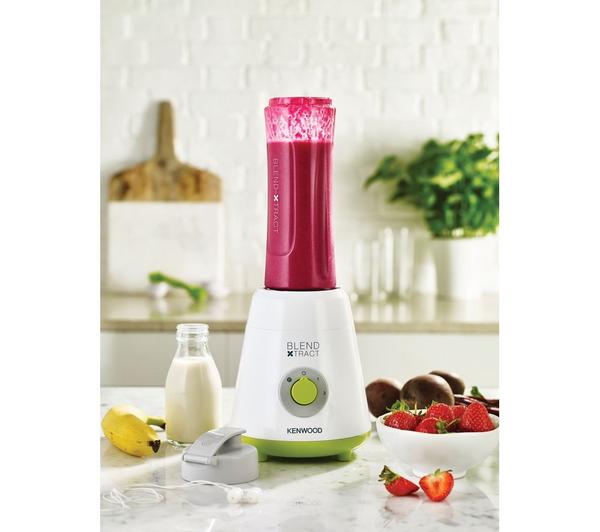 KENWOOD Blend X-Tract Smoothie 2Go SMP060WG Blender -  White & Green image number 2