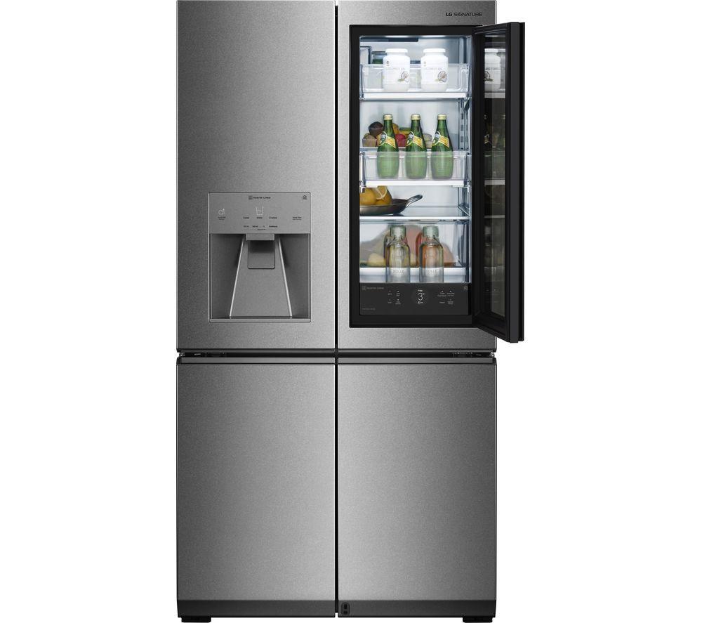 LG GMX844MC6F InstaView Slimline American Style Fridge Freezer