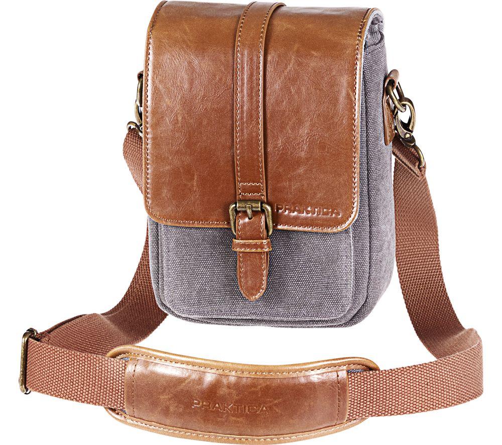 PRAKTICA Heritage Binocular Shoulder Case - Grey & Tan image number 2 of 5