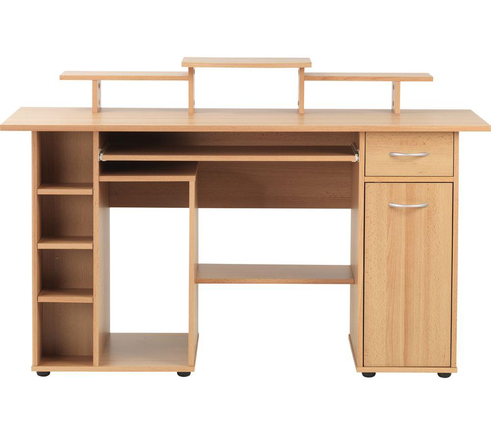 Image of Alphason San Diego Desk - Beech