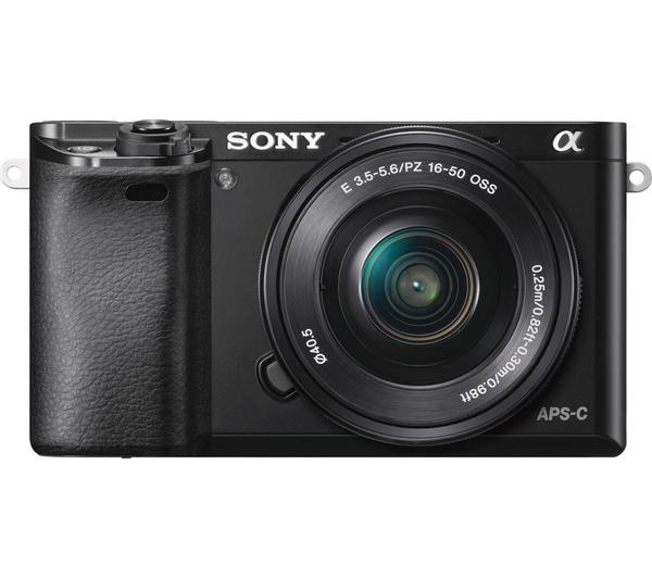 SONY a6000 Mirrorless Camera with 16-50 mm f/3.5-5.6 Lens & Accessories image number 3